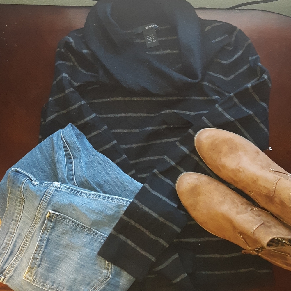 Calvin Klein cowl neck sweater